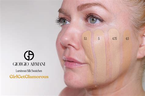 armani luminous silk shades.